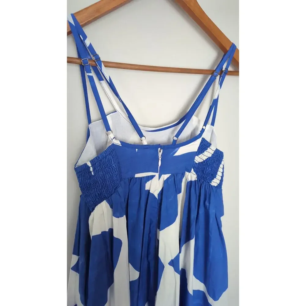 Anthropologie Printed Babydoll Smock Maxi Dress NWT - Picture 5 of 7